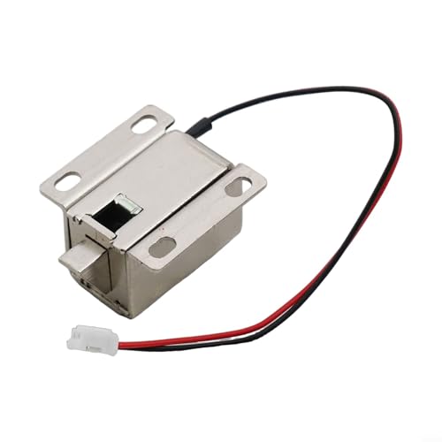 Sleek Design DC6V 24V Cerradura eléctrica para cajones perfecta para entornos modernos (DC24V)