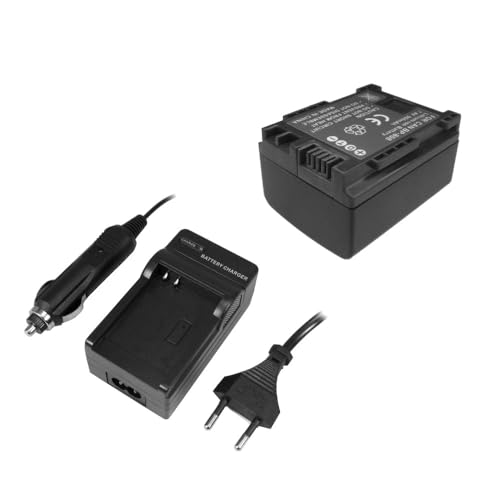 Oferta IM Set: batería de ion de litio 900 mAh + cargador de batería con adaptador de coche para Canon Legria FS46 FS36 FS100 FS200 FS406 HF M32 HF M307 HF M406 HG10 FS 46 FS 36 FS 100 FS 200 FS 400 6