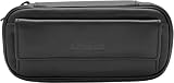 MARTIN WESS Lea P9-2 - 2 tasche per pipe, tasca anteriore/morbida nappa di agnello, colore: Nero/Made in Germany