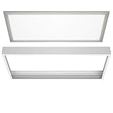 DIMMBARE LED PANEL IM ALUMINIUMGEHÄUSE - Die Lichtquelle ist Ihnen zu hell? Entscheiden Sie sich für die dimmbare Variante unseres LED Deckenpanel. Hier ist dann ein dimmbare Trafo im Lieferumfang enthalten. Über einen herkömmlichen Wandeinbaudimmer kann die Deckenleuchte nun in Ihrer Helligkeit angepasst werden.