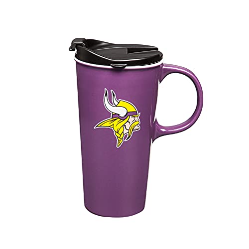Team Sports America Minnesota Vikings, 17Oz Boxed Travel Mug #TOP19
