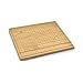 Fred THE OBSESSIVE CHEF Bamboo Cutting Board, 9-inch by 12-inch