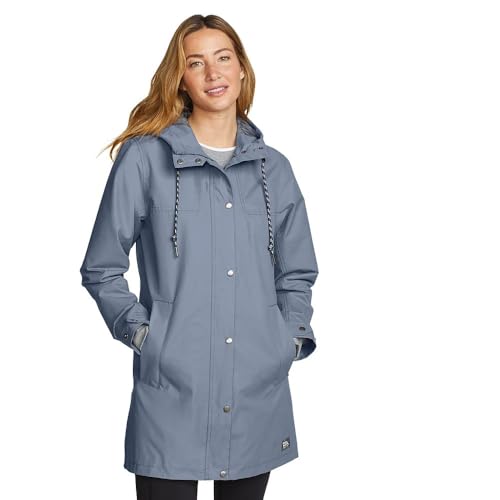 Charly Parka Eddie Bauer Manteau Femme Coupe-Vent Veste Capuche Outdoor