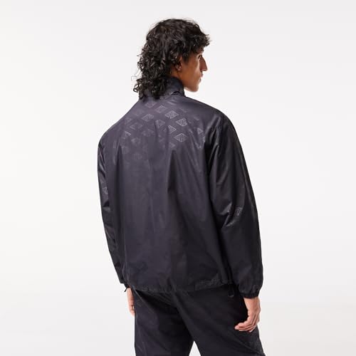 Lacoste Men's Monogram Print Track Jacket4