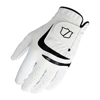 Wilson Grip Plus Golfhandschuh für Herren, Linke Hand, Weiß/Schwarz, Größe S – Ansicht 2