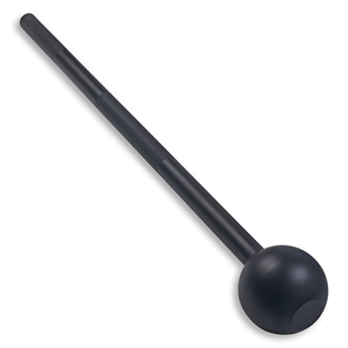 Garage Fit Steel Mace (25lb) | Perfectly Balanced Hand-Sculpted Cast Iron | Develop Stabilizer Muscles, Joints, and Core Strength