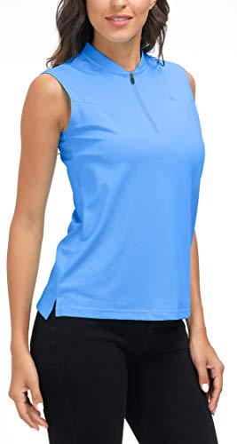 Ajezmax Fashion Sport Polo T-Shirt Activewear Lightweight Gym Fitness For Women Sky Blue Xx-Large #TOP1