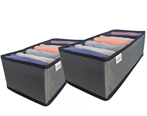 Clothes drawer organiser (2pk Sml 35x17x12)