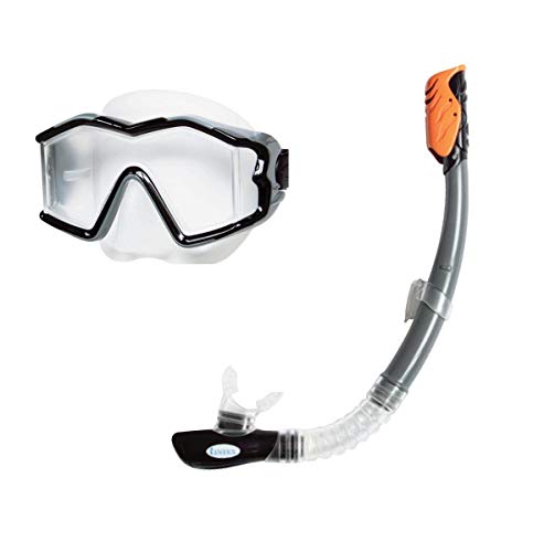 Maschera con boccaglio senza lattice, per divertirsi in acqua in tutta tranquillità e sicurezza
