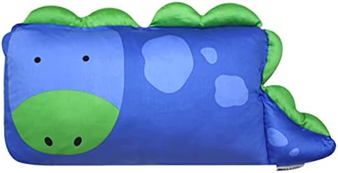 MILO & GABBY Original Animal 3D Toddler Pillowcase for Babies and Kids, 100% Cotton Dylan The Dinosaur
