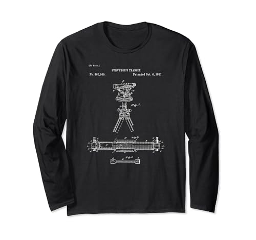 Surveyor Tool Long Sleeve Shirt - Property Land Surveying
