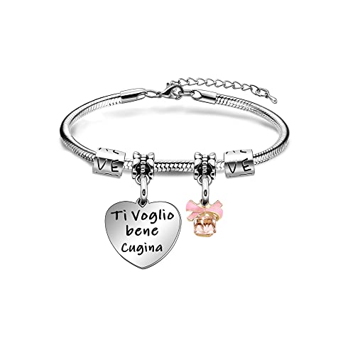Regali da cugina a cugina Bracciale con ciondoli per gioielli cugini...