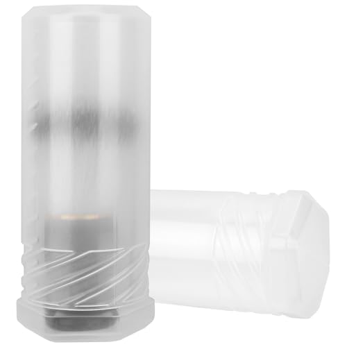 Linkidea 2 Pack Travel Case with Waterproof Holder for Shaving Brushes, Portable Grooming Organizer for Men, Compatible with Large Brush (White)