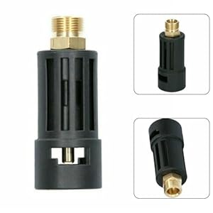 NEIQIUWING Adapter von Bajonett K auf M22 Außengewinde für Kränzle Hochdruck
