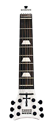Shredneck Practice Guitar Neck White Jimi Bell Signature #TOP3