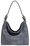 Suede Tote Bag Women’s Retro Vegan Shoulder Handbag Large Purses Casual Hobo Bag Magnetic Underarm Top Handle Satchel