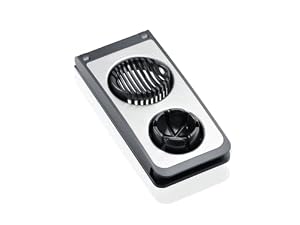 Leifheit Eierschneider Combi, 3-in-1 Edelstahl Küchenhelfer