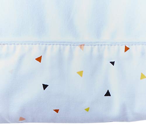 Biramar Baby Colchonete Para Carrinho De Bebê Com Fronha Malha New York Mini Triângulo Colorido Colo