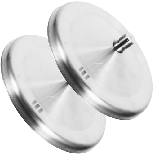 GOOHOCHY 2個 ステンレス鋼マグカップ蓋 漏れ防止密封設計 保温保鮮対応 多用途タンブラーカバー 家 オフィス用水筒飲料用