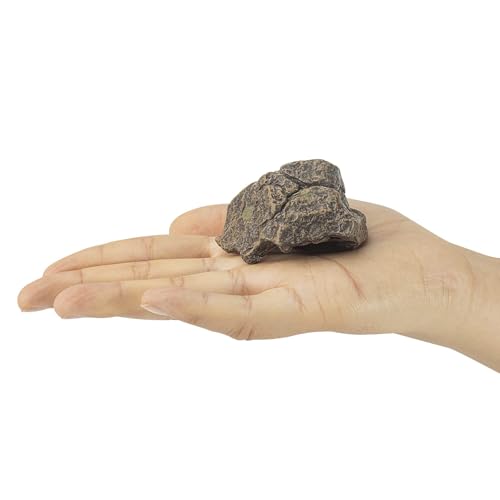 Warmtree Artificial Tree Stump Mini Garden Figurines Stumps Ornaments Miniature Stone Rock Statue for Micro Train Landscape Railway Sand Table,Pack of 7 - Thumbnail 3