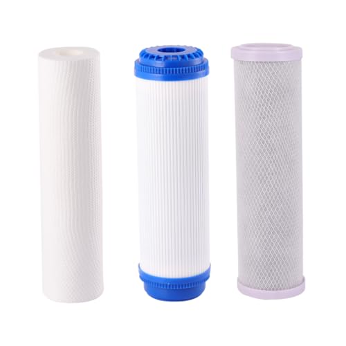 Cartouche filtre eau PP et charbon actif pour adoucir et purifier l'eau calcaire de la maison