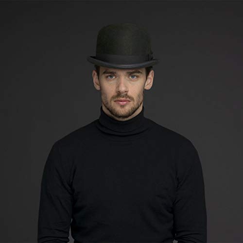 Bailey Of Hollywood Harker Derby Black, 7 5/8 #TOP3