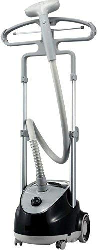 Russell Hobbs RGS1800 Professional Garment Steamer | 1800 Watts | Powerful Steam | Dual Telescopic Bars | 1.8m Long Cord | Pant Press & Fabric Brush | Smart Steaming with Hanger Clips & Hooks
