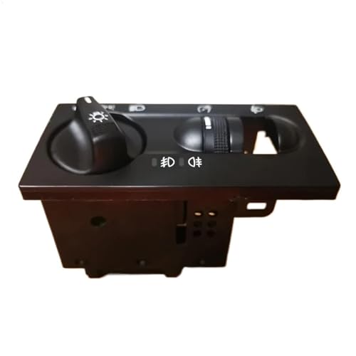 Car Headlight Switch Green Light Compatible with for Golf Mk3 Cabrio Cabriolet Variant Vento 1H6941532 1H6 941 532