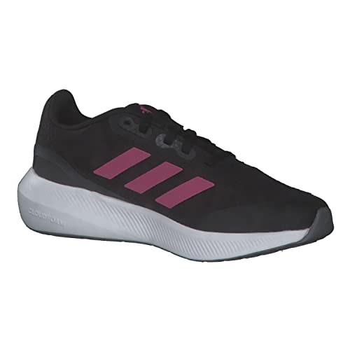 Tênis Adidas Runfalcon 3.0 Infantil Preto e Rosa