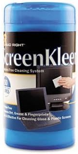Read Right Alcohol-Free ScreenKleen Wipes WIPES,SCRN,CLEANING,50TUB (Pack of10)