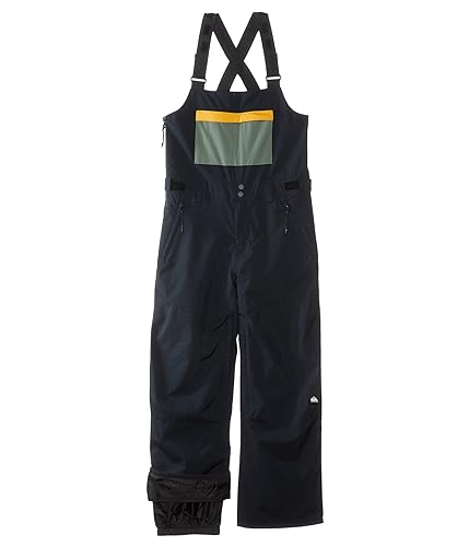 Quiksilver Boy's Mash Up Bib (Big Kids) True Black SM (10 Big Kid)