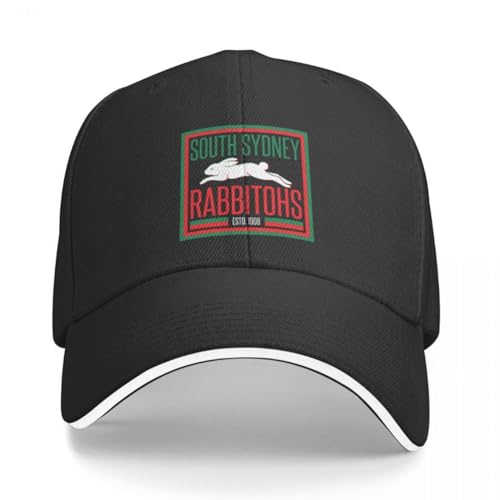 LEPTWORLD Casquette de Baseball NRL – Casquette de Baseball pour Hommes et Femmes, Grande Finale, The Rabbitohs, Articles d'hiver Cadeau