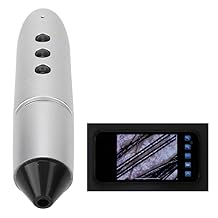 100X Scalp Health Skin Analyzer, 1MP Digital Microscope for Smart Analysis, Professional Beauty Tool for Home Salon Use, Scalp Detector
