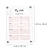ARTIBETTER 1set Decorative Message Board Erasable Pen Weekly Planner for Home Office School Easy to Hang Convenient Note-Taking