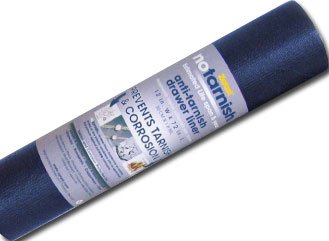 Anti-Tarnish Drawer Liner | Zerust Anti Tarnish Silverware Drawer Liner - 12 in x 72 in