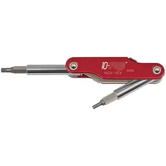 Klein Tools 32538 10-Fold Fractional Hex Screwdriver/Nut Driver