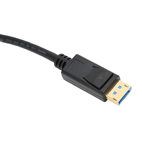 Cabo Mini DP para DisplayPort 8K, 30 cm de comprimento 32,4 Gbps 8K Mini DP para DP Cabo de transmis