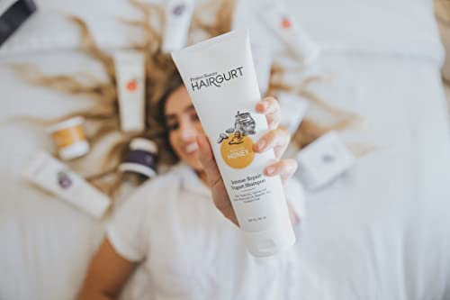 Hairgurt Intense Repair Yogurt Shampoo - Almond-Honey - Natural Hair Care, Hair Products For Dry, Damaged, Frizzy Hair & Hair Growth - 237 Ml / 8 Oz #TOP4