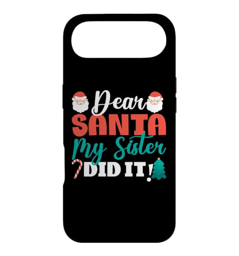 Dear Santa My Sister Did It Merry Christmas �ʔ����Ă��킢���N���X�}�X �X�}�z�P�[�X iPhone Air �p