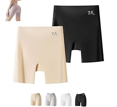 Choosemuc Sous-vêtements Choosemuc Ice Silk Culottes 3 En 1 Pour Femme Taille Haute En Soie Glacée Sous-vêtements Contrôle Du Ventre Pantalon Sans Couture, 2 Pièces A., L