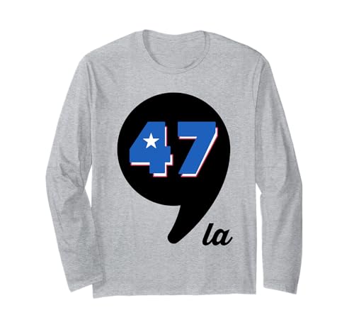 Comma La Harris 47 - MVP Vice President Harris 2024 Élection Manche Longue