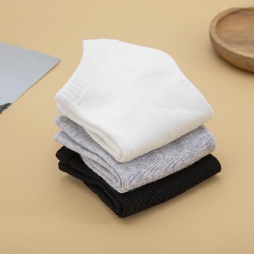 Ankle Socks for Men and Women, Non-Slip Socks for Running, Gym, Casual Comfortable and Moisture Wicking, 3 Pack4