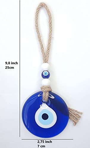 Amuleto da parete con occhio blu turco, 7 cm, 3