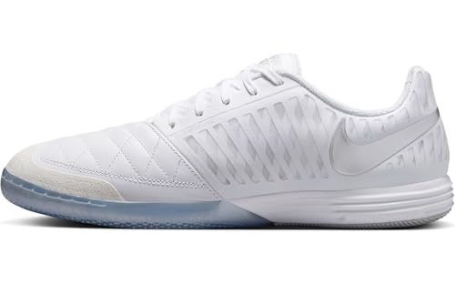 NIKE Homme Lunar Gato II IC Sneaker, White Chrome, 47.5 EU