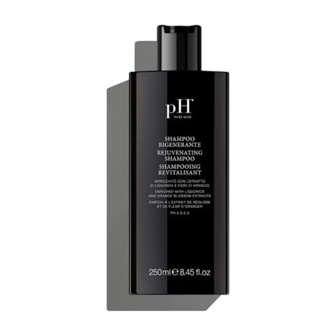 pH PURE HAIR Rejuvenating Hair Growth Shampoo for Thinning & Loss Treatment - Natural Sulfate-Free Shampoo Formula with Licorice & Orange Blossom Extracts - 8.45 oz Cover