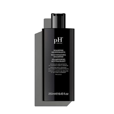 pH PURE HAIR Rejuvenating Hair Growth Shampoo for Thinning & Loss Treatment - Natural Sulfate-Free Shampoo Formula with Licorice & Orange Blossom Extracts - 8.45 oz