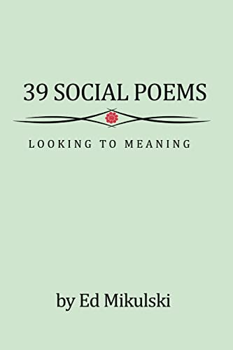 39 Social Poems 0997154888 Book Cover