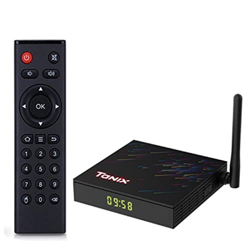 Android TV Box 12.0, TX68 4GB RAM 64GB ROM Android TV Box H618, Dual-WiFi 2.4G/5G Ethernet 1000M LAN Bluetooth 4.2 con Decodificador 6K/3D/USB 3.0,2gb+16gb