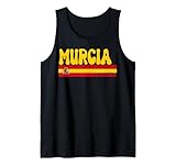 Retro Murcia Ciudad España Vintage Estética Verano Vacaciones Camiseta sin Mangas