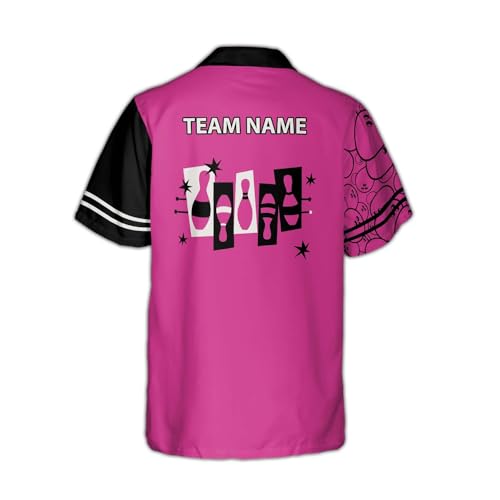 Retro Bowling Shirts 1950s Casual Short Sleeve Custom Vintage Bowling Shirts Summer Personalized Name2